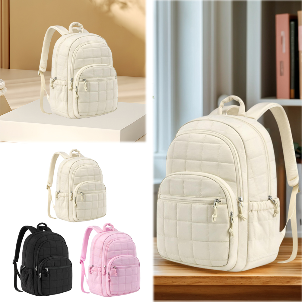 School Backpack Teen - 캐주얼 백팩 15.6인치 여행용 노트북 백팩