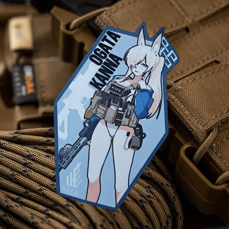 Urban Backpack Tactical - 블루 아카이브 코나 전술 패치 총