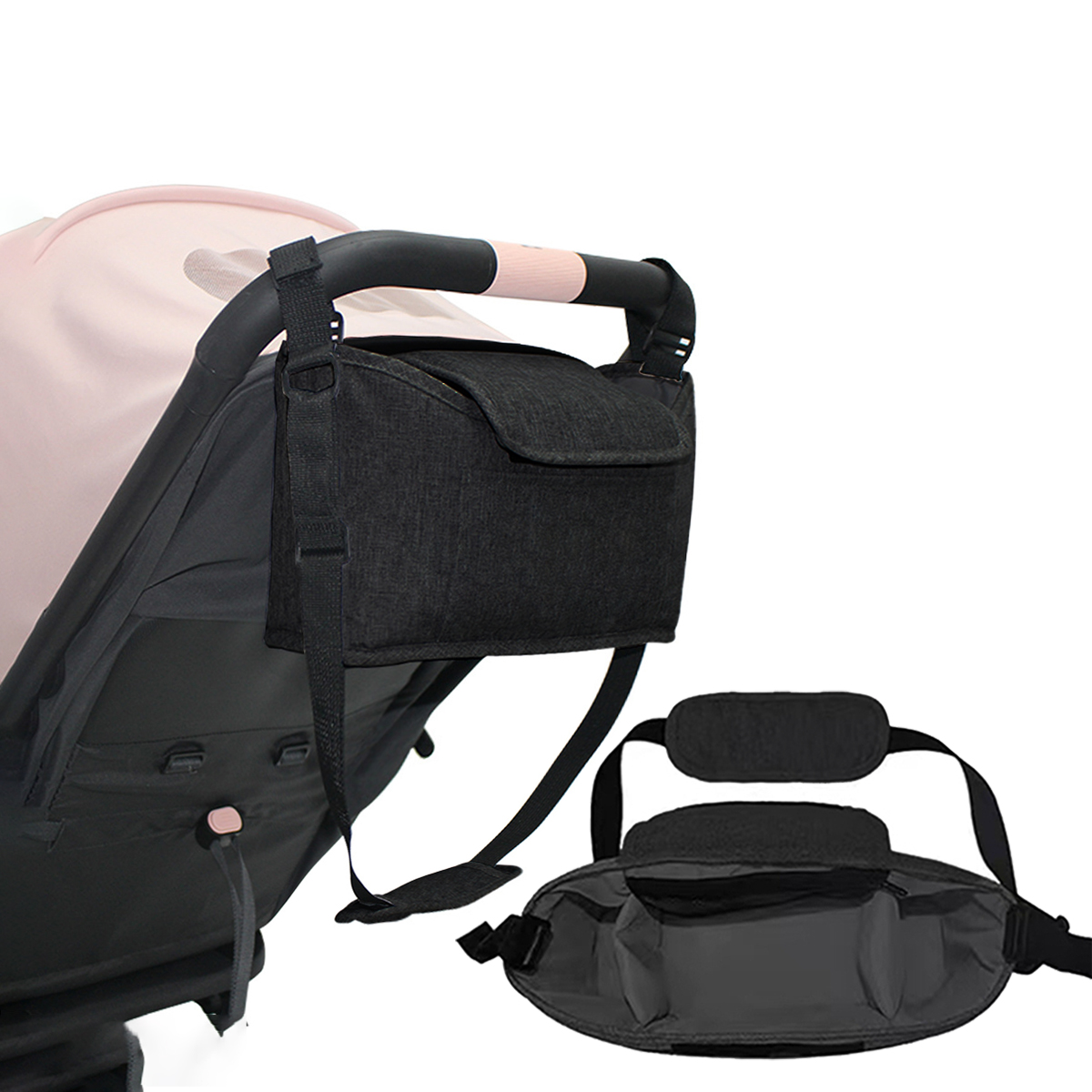 Backpack Diaper Bag - 유모차 보관 및 수납 가방, 다기능,