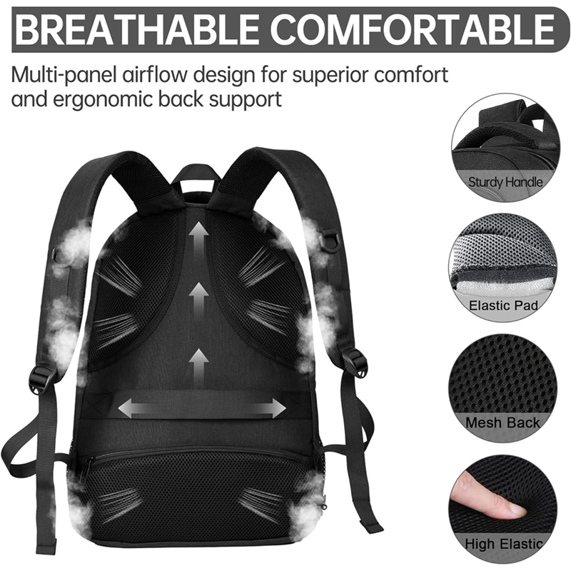 도난 방지 USB 방수 하드쉘 EVA 노트북 백팩 비즈 - Travel Backpack Anti Theft 리뷰 및 가격