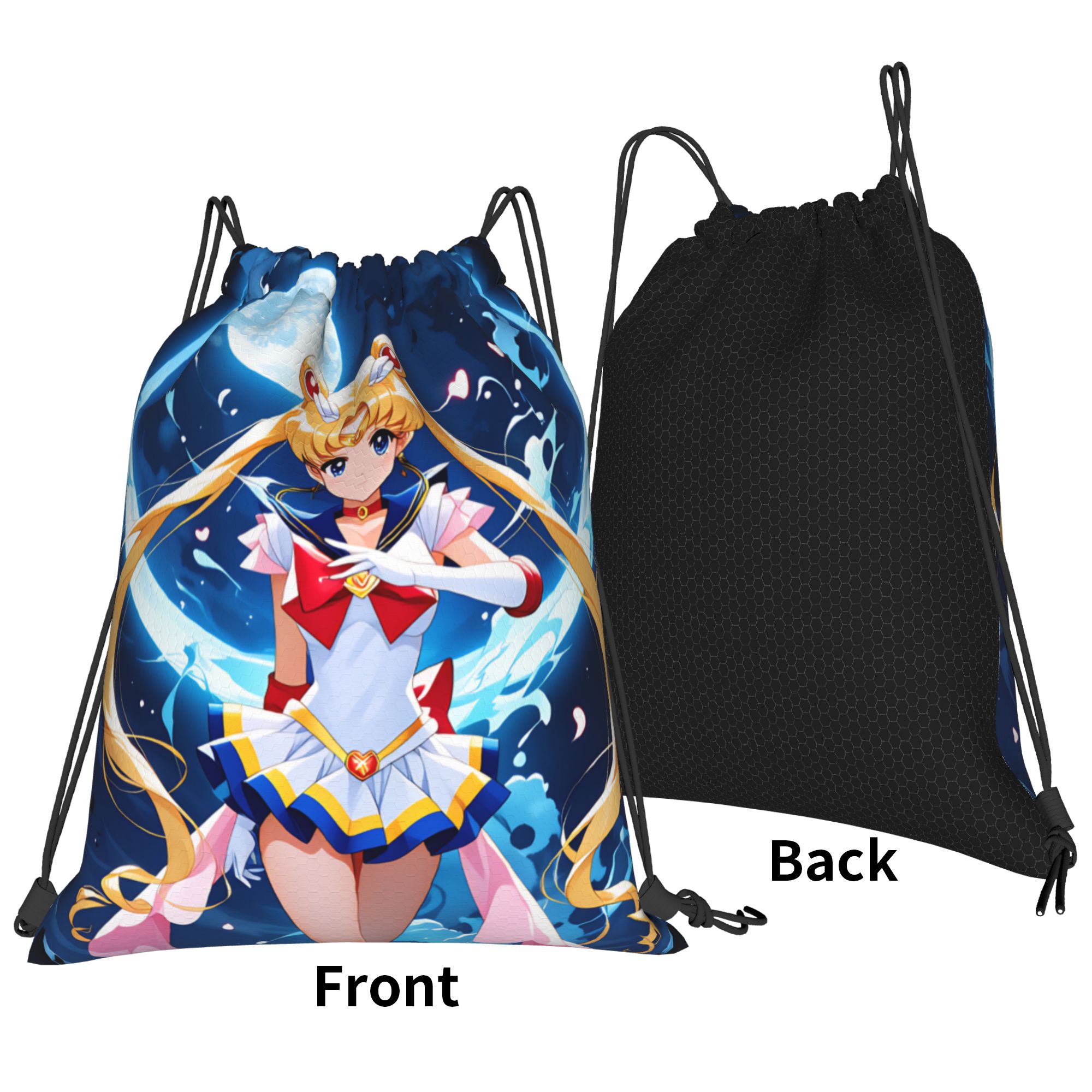 맞춤형 S-세일러문 드로스트링 가방 여성 남성용 경량  - Drawstring Gym Bag 리뷰 및 가격