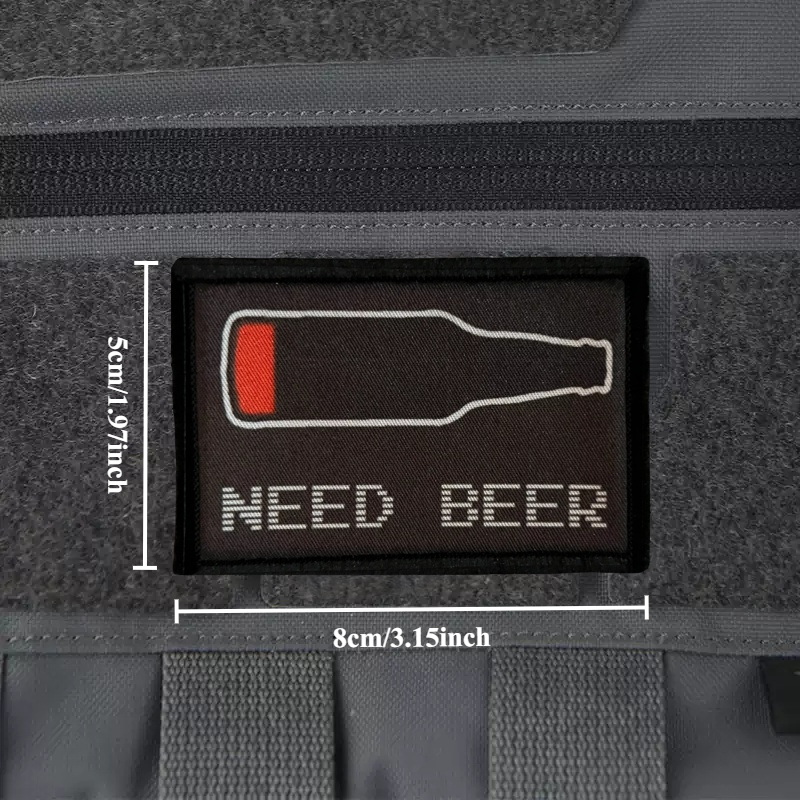 NEED BEER 의류에 인쇄 된 패치 전술 기량 배지 - Urban Backpack Tactical 리뷰 및 가격