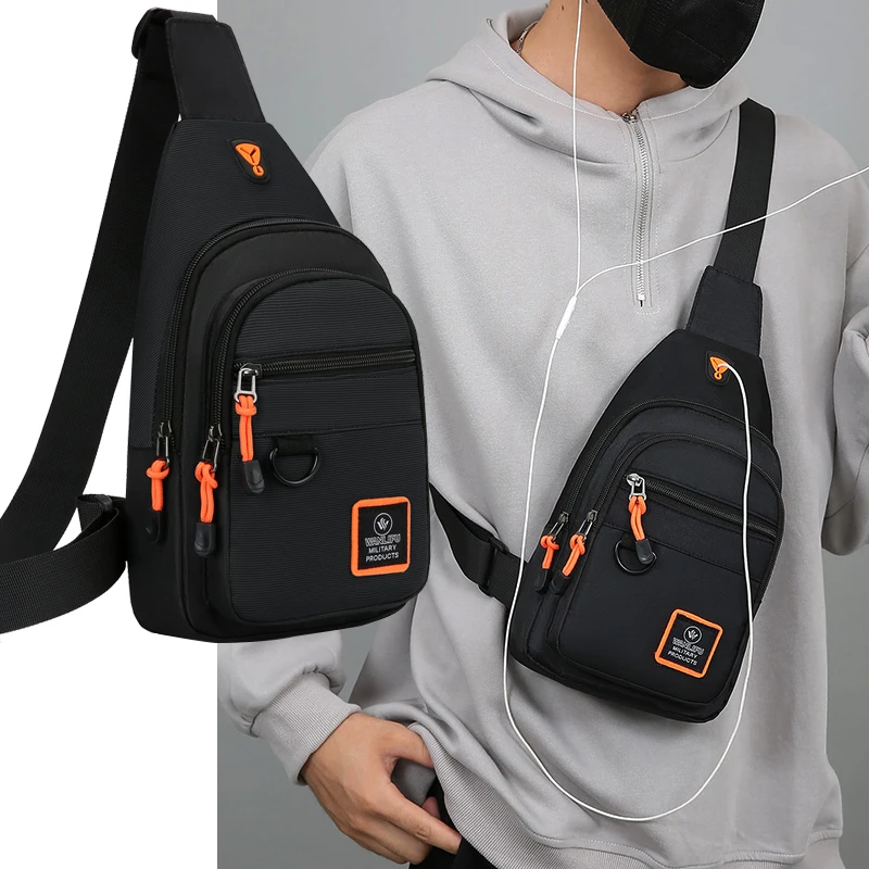 새로운 남성용 가슴 가방 남성용 레저 야외 하이킹 자전 - Hiking Backpack Waterproof 리뷰 및 가격