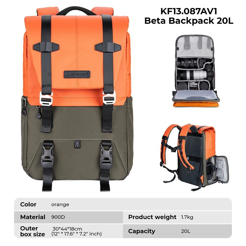 K&F CONCEPT 카메라 백팩 여행용 사진 가방 대 - Rain Cover Backpack 리뷰 및 가격