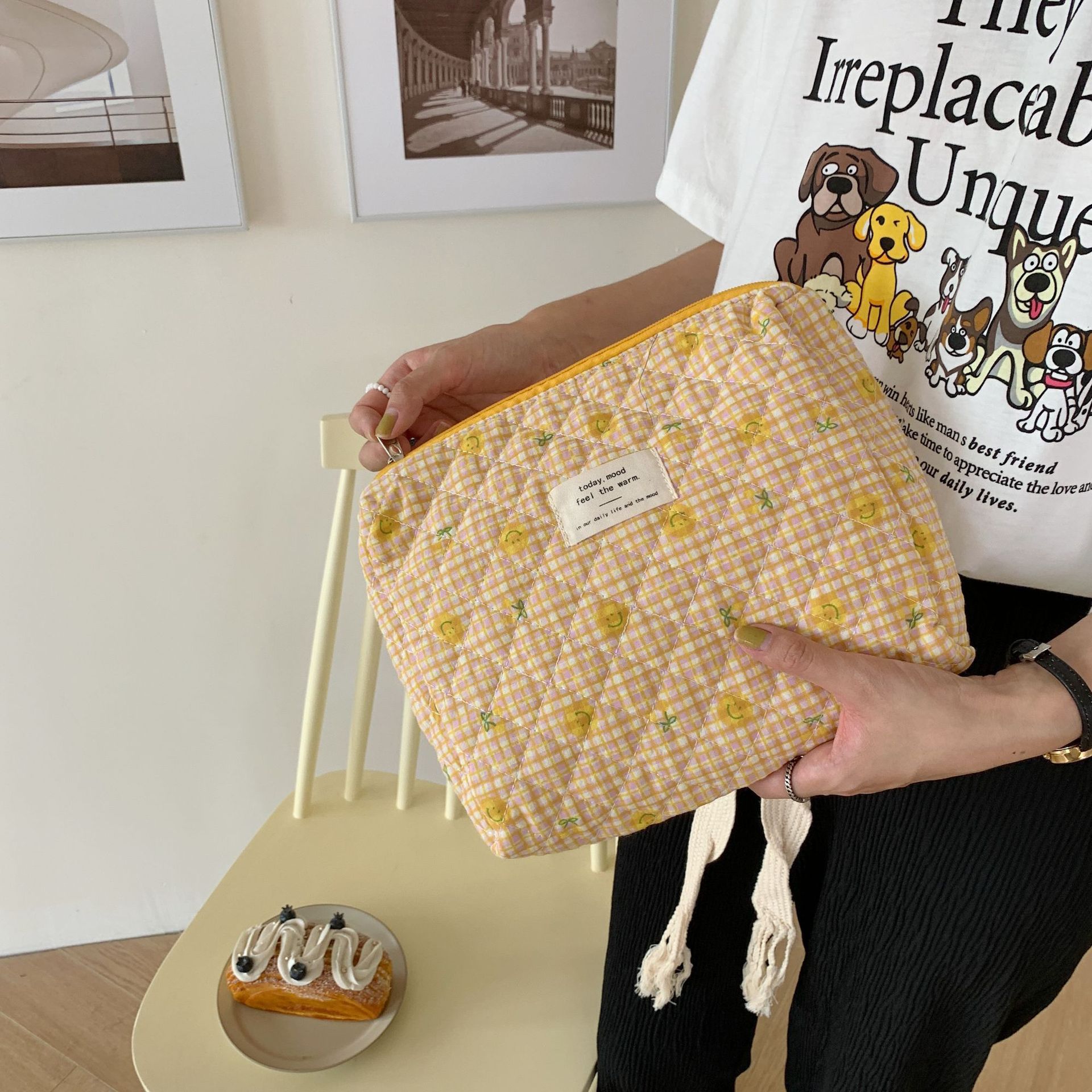 아기 기저귀 가방 만화 프린트 기저귀 가방 지퍼 핸드백 - Backpack Diaper Bag 리뷰 및 가격