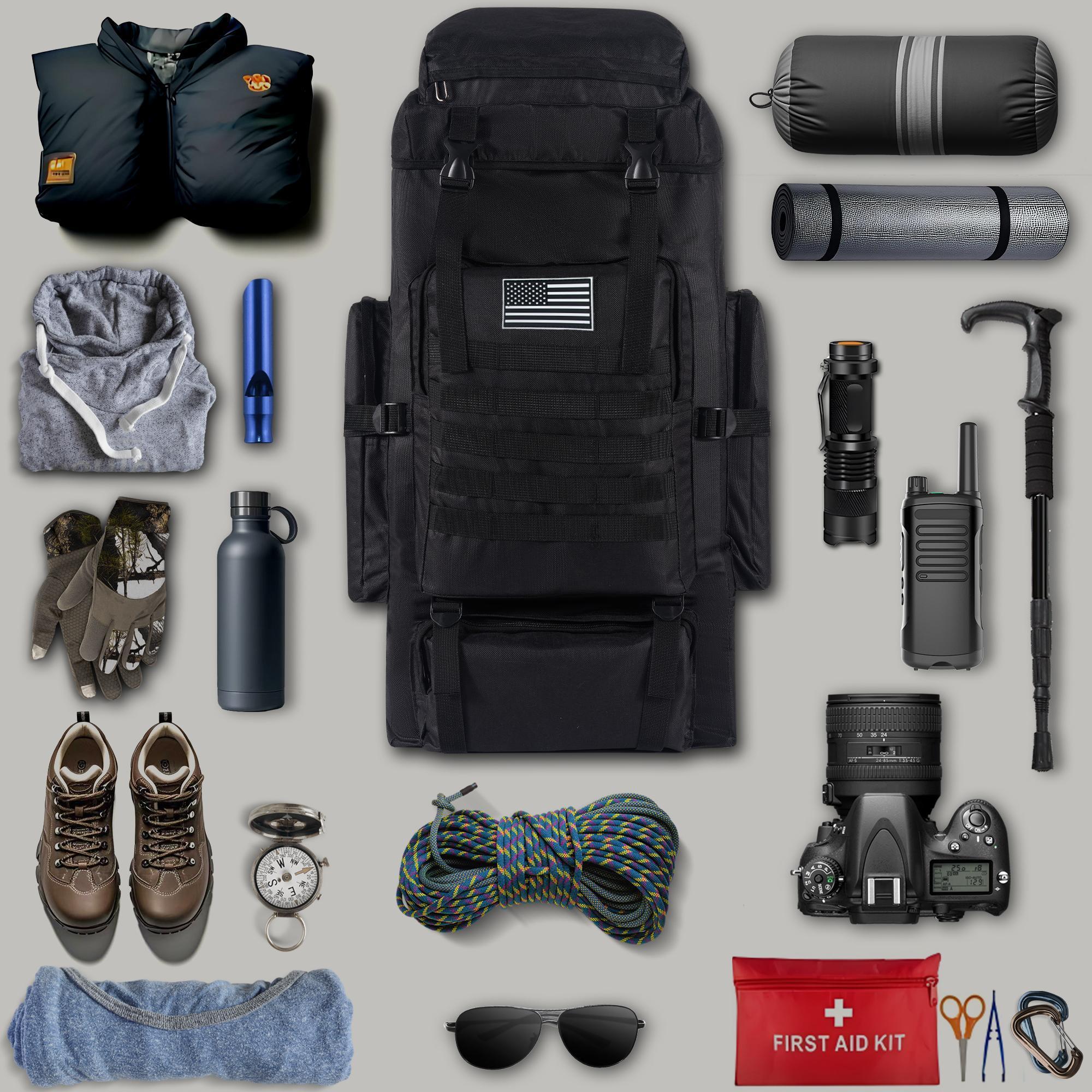70L 전문 하이킹 배낭 대용량 인체공학적 하중분산 등 - Hiking Backpack Waterproof 리뷰 및 가격