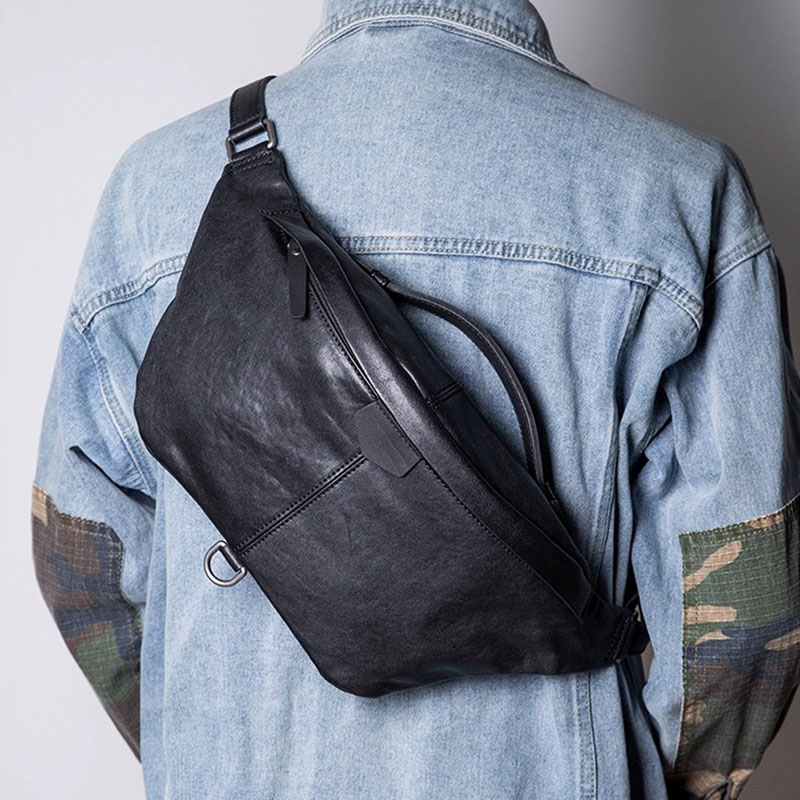 AETOO 레트로 수제 남성용 천연 가죽 체스트 백,  - Leather Backpack Vintage 리뷰 및 가격