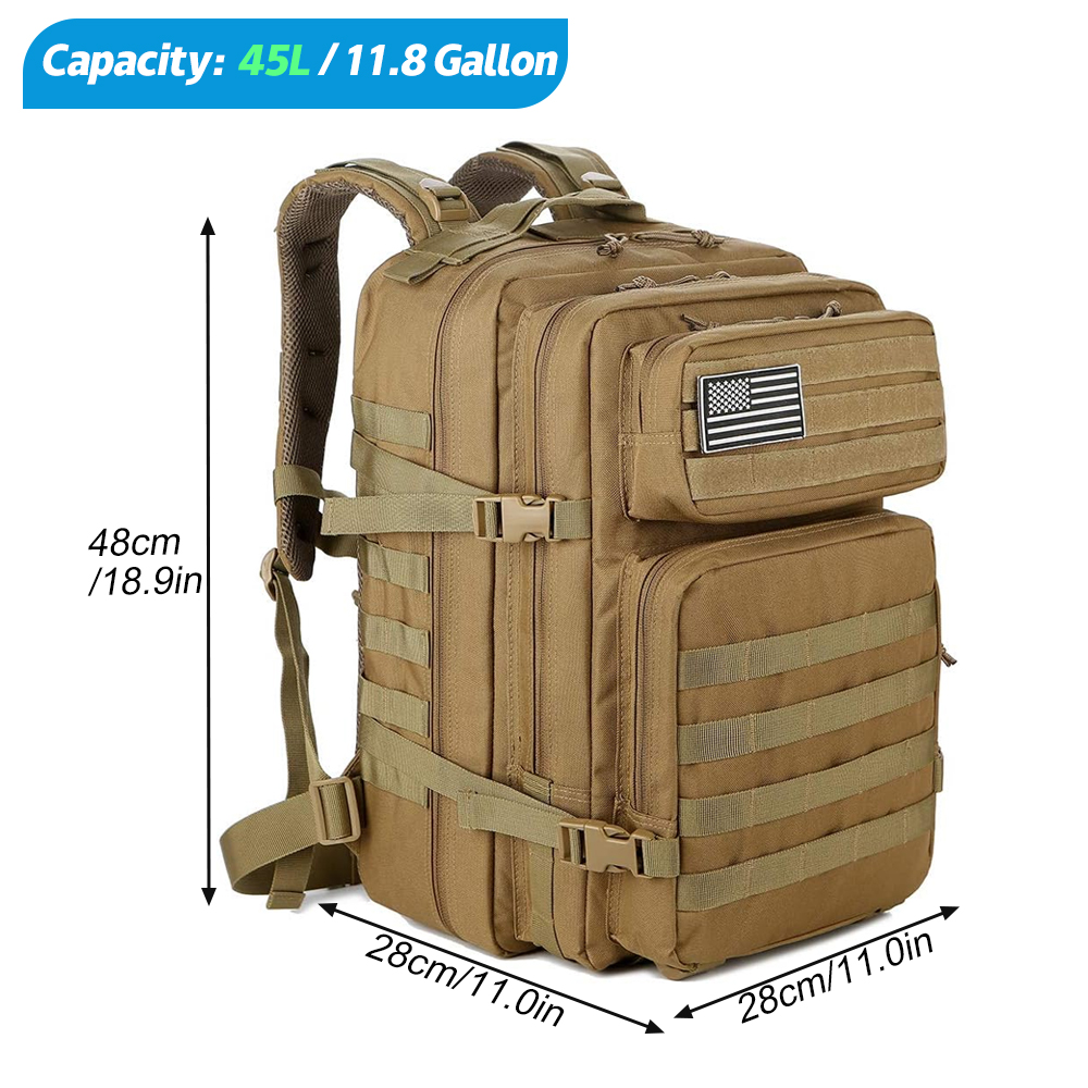 남성용 45L 전술 배낭 하이랜드 어썰트 대형 육군 가 - Urban Backpack Tactical 리뷰 및 가격