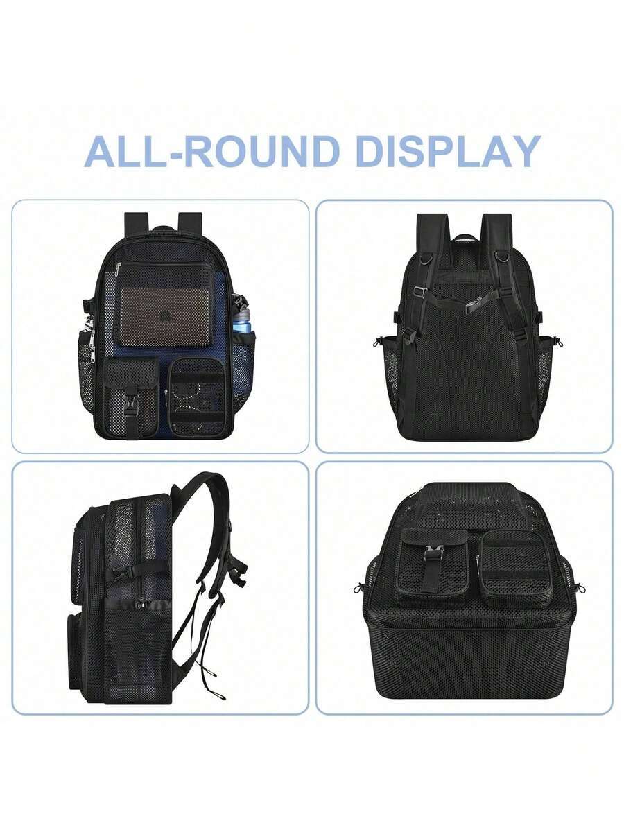 메쉬 백팩 36L 대용량 헤비듀티 캐주얼 데이팩 (학교 - Canvas Backpack Casual 리뷰 및 가격